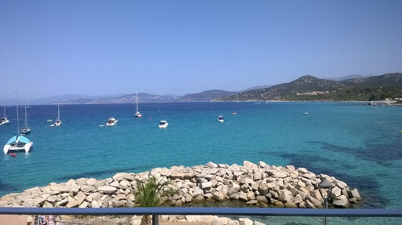 Hotel L'Escale Côté Sud LʼÎle-Rousse Exterior foto